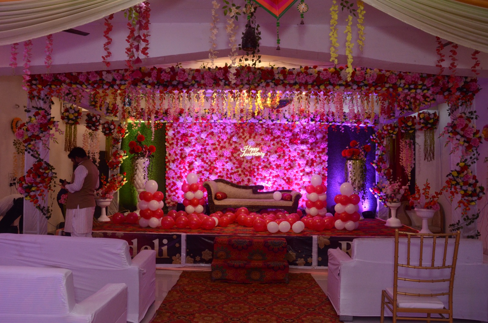 hotel happy anniversary sitting area